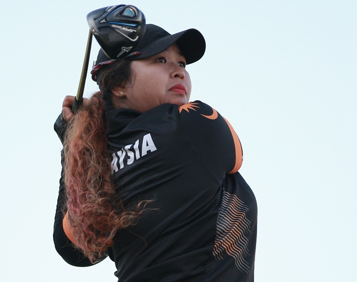 Golfer Nur Durriyah Damian của Malaysia