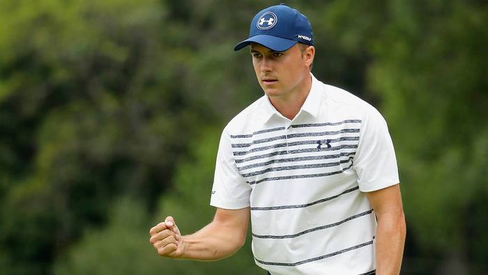 Jordan Spieth putt khá ổn tại vòng này