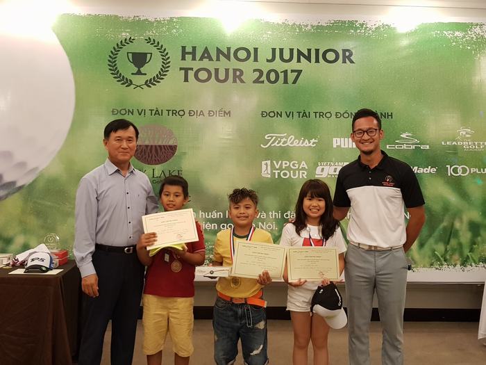 Kết quả Vòng 3 Hanoi Junior Tour 2017