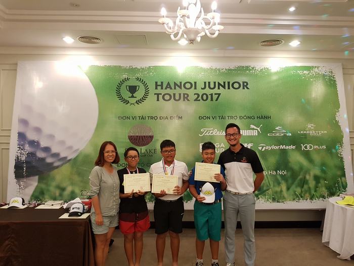 Kết quả Vòng 3 Hanoi Junior Tour 2017