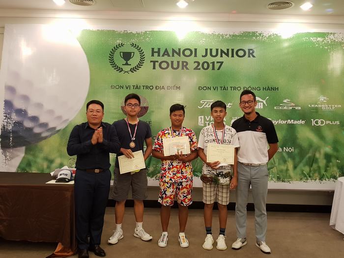 Kết quả Vòng 3 Hanoi Junior Tour 2017