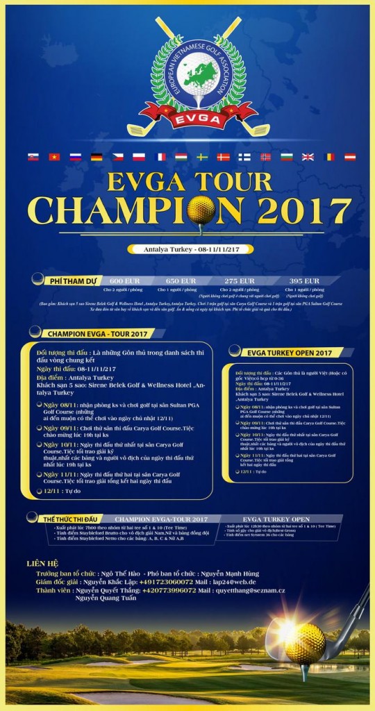  EVGA Tour Champion 2017 lần thứ 9