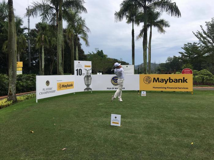  Golfer Lê Hữu Giang kết thúc giải MayBank PGAM Players Championship với +20 gậy
