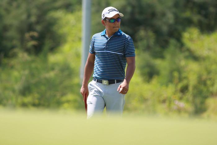 Golfer Phạm Minh Đức
