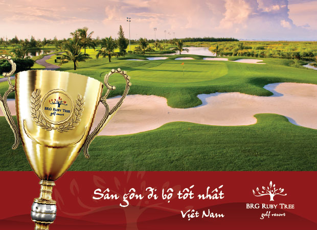 Sân golf BRG Ruby Tree, 1 trong 3 sân diễn ra giải đấu.