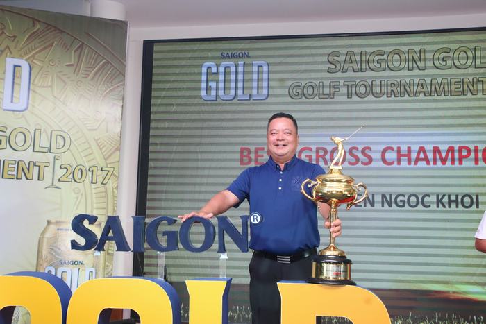 Golfer Nguyễn Ngọc Khôi giành Best Gross tại giải lần này