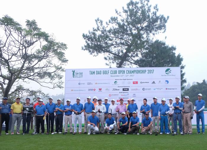 Khai mạc giải "Tam Dao Golf Club Open Championship 2017"