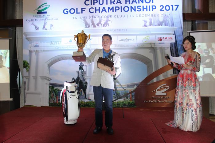 Golfer Nguyễn Tư Minh giành Best Gross của giải