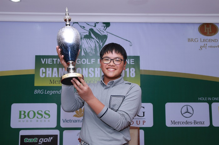 Golfer trẻ Nguyễn Bảo Long vô địch giải VGM Championship với tổng điểm 76