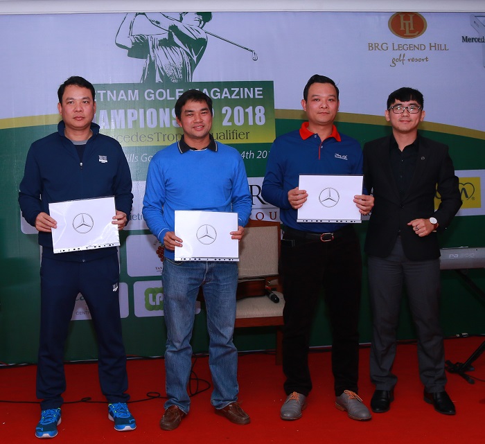 Các golfer sẽ được tham dự VCK Mercedes Trophy Vietnam Final 2018