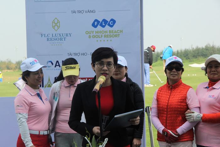 Bà Bùi Hải Huyền – phó Tổng giám đốc Tập đoàn FLC