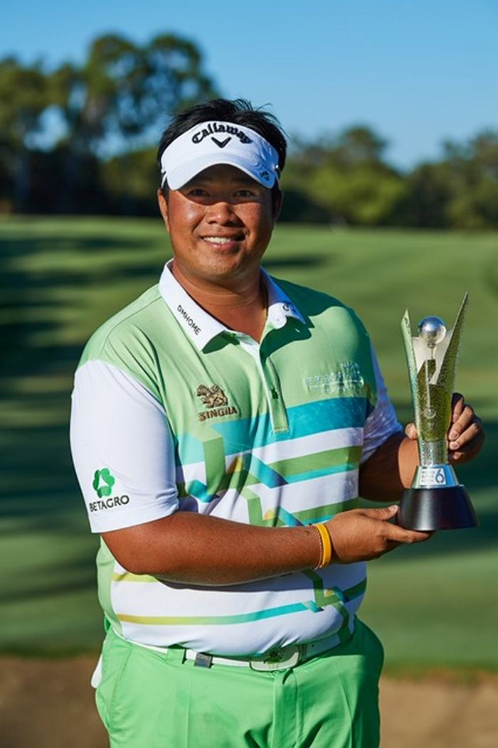 Tay golf người Thái Kiradech Aphibarnrat lên ngôi vô địch