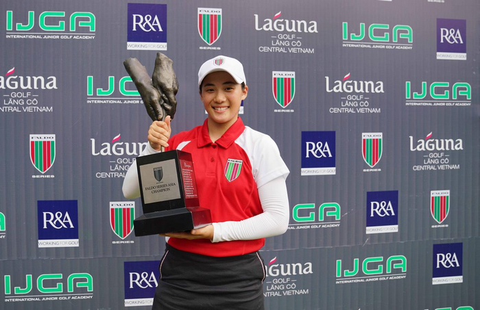 Golfer Nữ đầu tiên lên ngôi vô địch tại Faldo Series Asia Grand Final