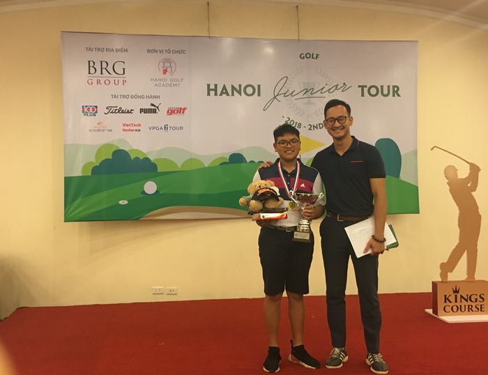 Nguyễn Bảo Long vô địch Vòng 2 Hanoi Junior Golf Tour 2018