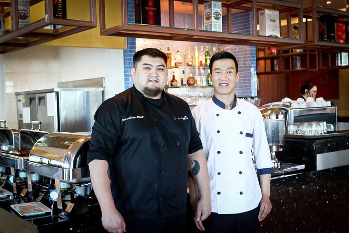 Chef Dagvadorj Lkhagva and Chef Usbold Tumurbaatar