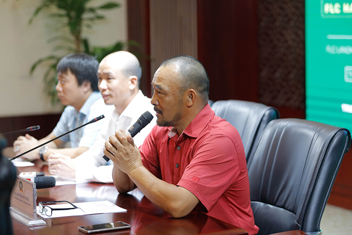 Ông Nguyễn Huy Tiến - Trưởng ban tổ chức giải