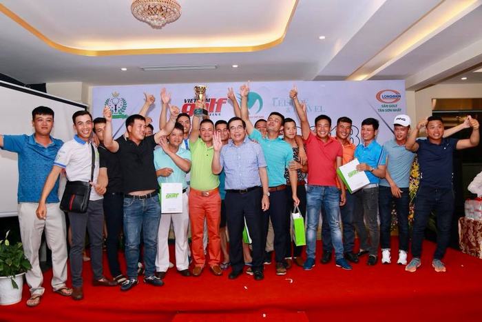 Đội sân golf Long Biên giành chức vô địch đồng đội