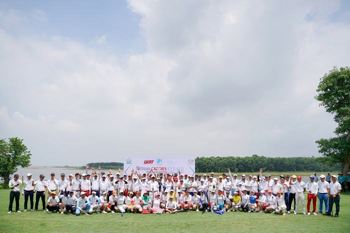 Các caddies tham gia giải "Vietnam Caddies Championship 2018"