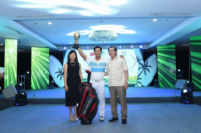 Golfer Phạm Quốc Phương vô địch giải đấu với 79 gậy