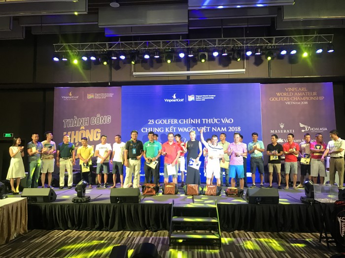 Kết quả Vòng loại buổi chiều - Vinpearl WAGC Vietnam 2018