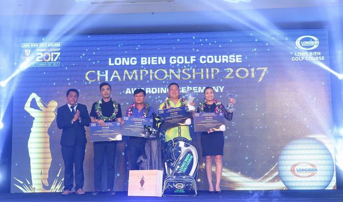 Golfer đạt giải trong Giải đấu “Long Bien Golf Course Championship 2017”
