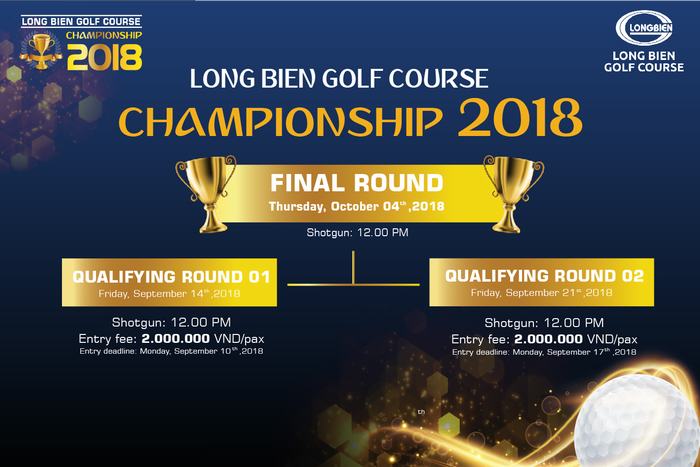 Chuẩn bị khởi tranh vòng loại giải 'Long Bien Golf Course Championship 2018'