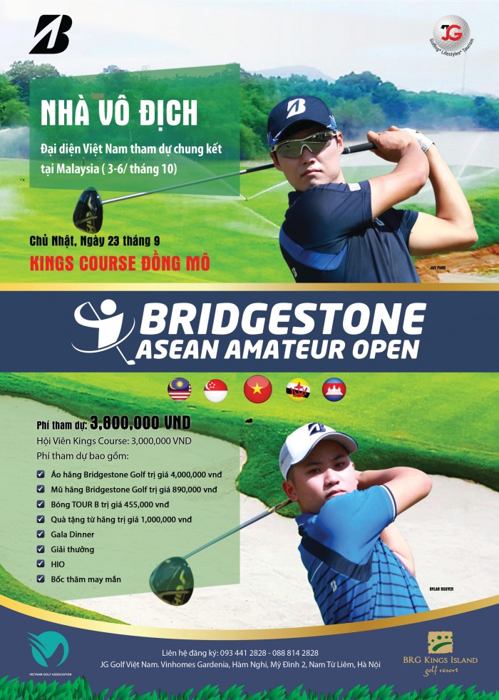 Vòng loại 2 "Bridgestone Asean Amateur Open Hanoi"
