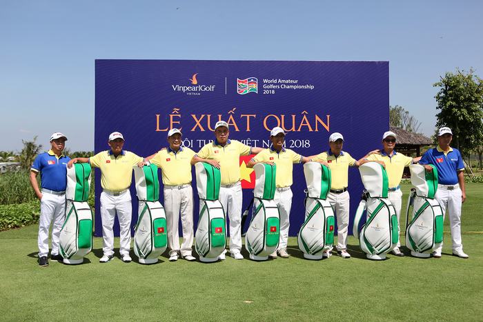 Tuyển golf Việt Nam sẵn sàng lên đường bảo vệ chức vô địch WAGC