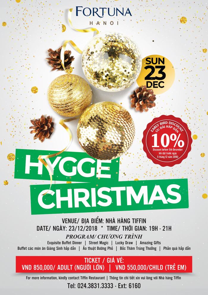 Hygge christmas at Fortuna HaNoi