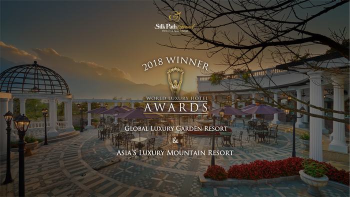 Silk path grand resort & spa sapa awarded 2 notable prizes by 2018 world luxury hotel awards