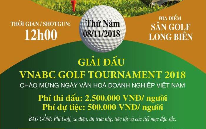 Chuẩn bị khởi tranh giải “VNABC Golf Tournament 2018”
