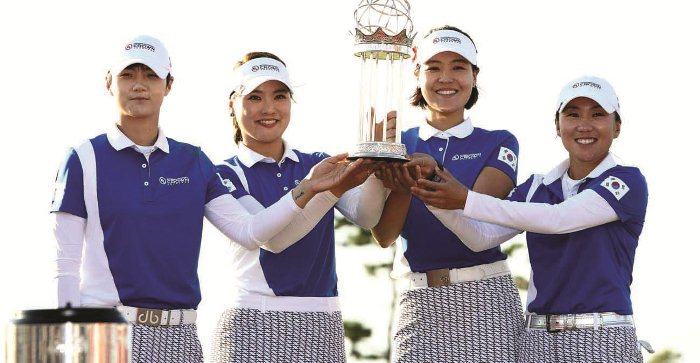 Hàn Quốc vô địch giải golf đồng đội danh giá UL International Crown 2018