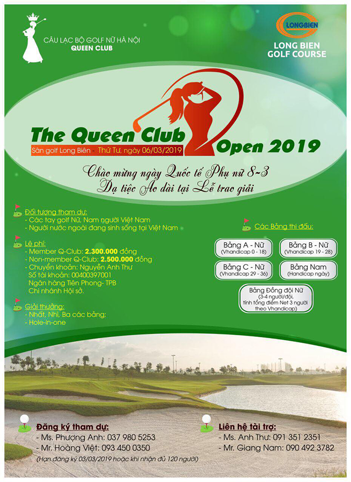 Poster Queen Club Open 2019