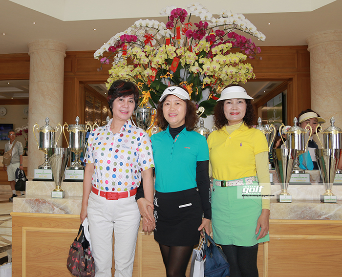 Giải đấu là dịp để các Nữ golfer giao lưu cùng nhau