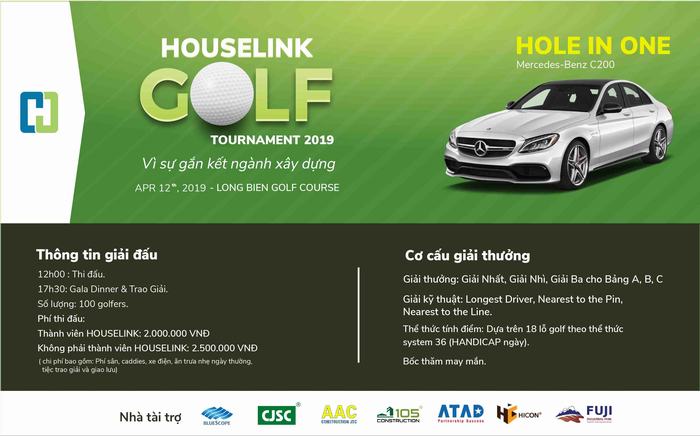 GIẢI GOLF HOUSELINK 2019