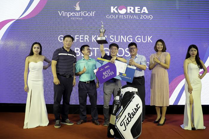 Golfer Kim Sung Guk giành chiến thắng kịch tính tại Vinpearl Golf - Korea Golf Festival 2019
