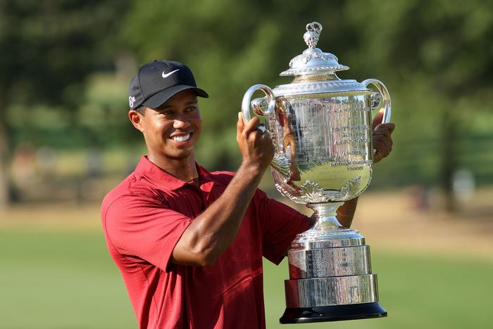 Tiger Woods từng 4 lần lên ngôi PGA Championship