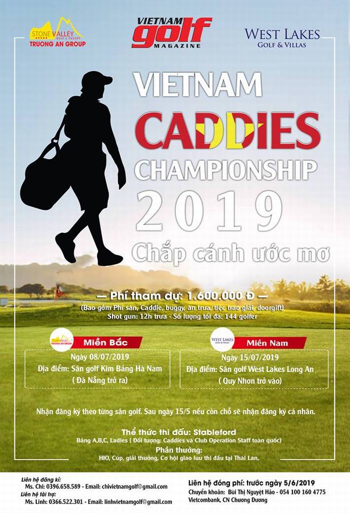 VietNam Caddies Championship 2019: Chắp cánh ước mơ