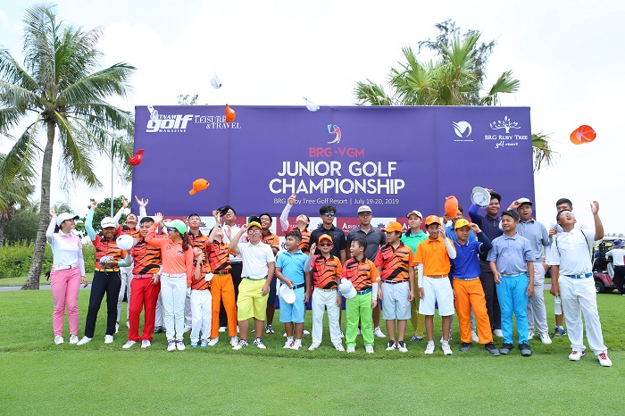 Đây là năm thứ 2 VGM phối hợp cùng BRG Group tổ chức giải đấu cho các golfer trẻ