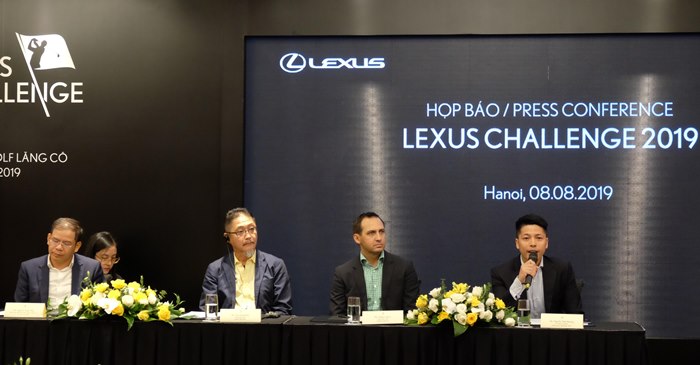 Họp báo công bố Giải đấu Lexus Challenge 2019
