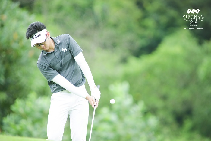 Varuth Nguyễn là golfer có thành tích tốt nhất tính tới thời điểm hiện tại. Ảnh: Duy Dương