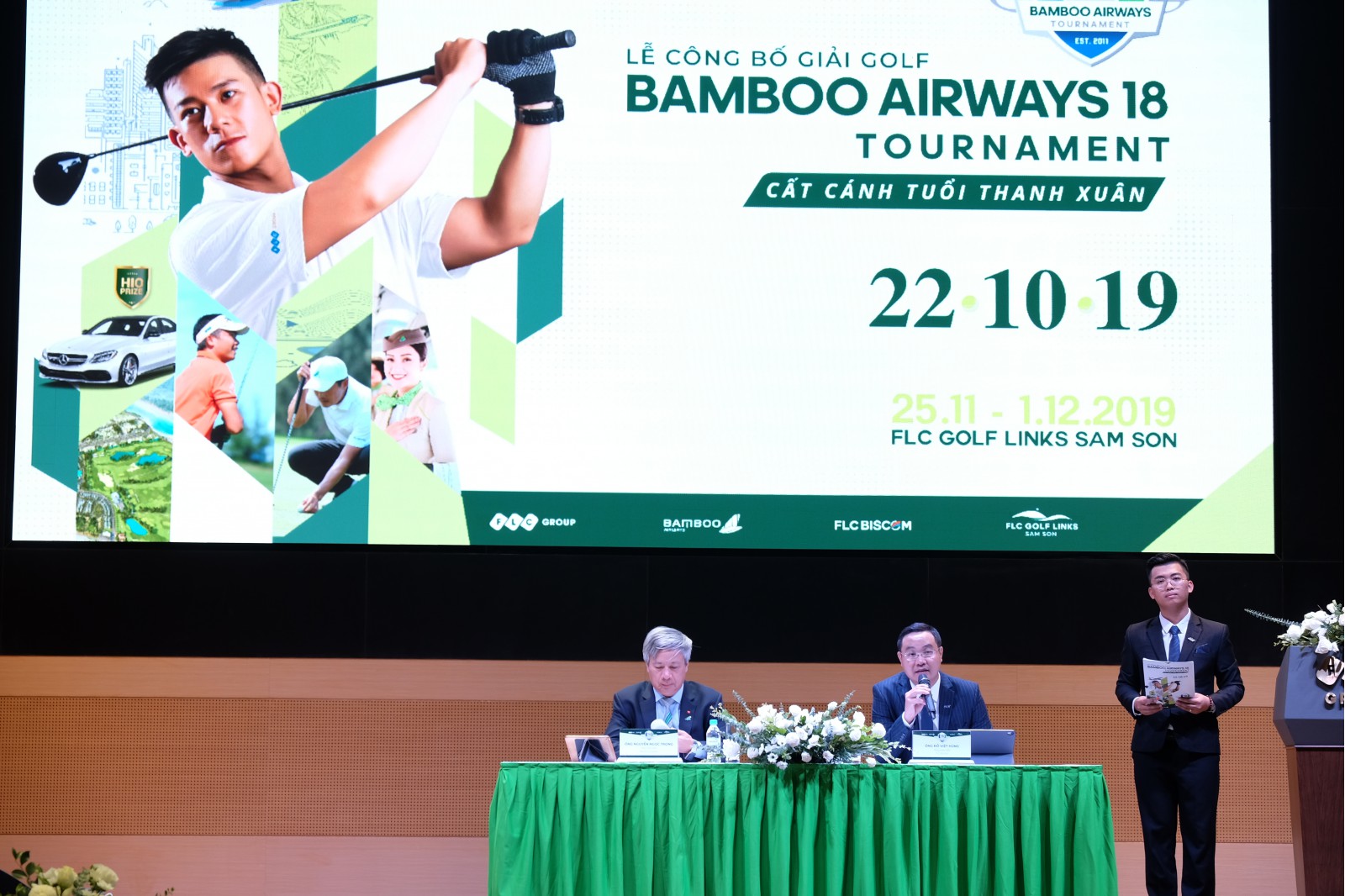 Họp báo công bố giải Bamboo Airways 18 Tournament