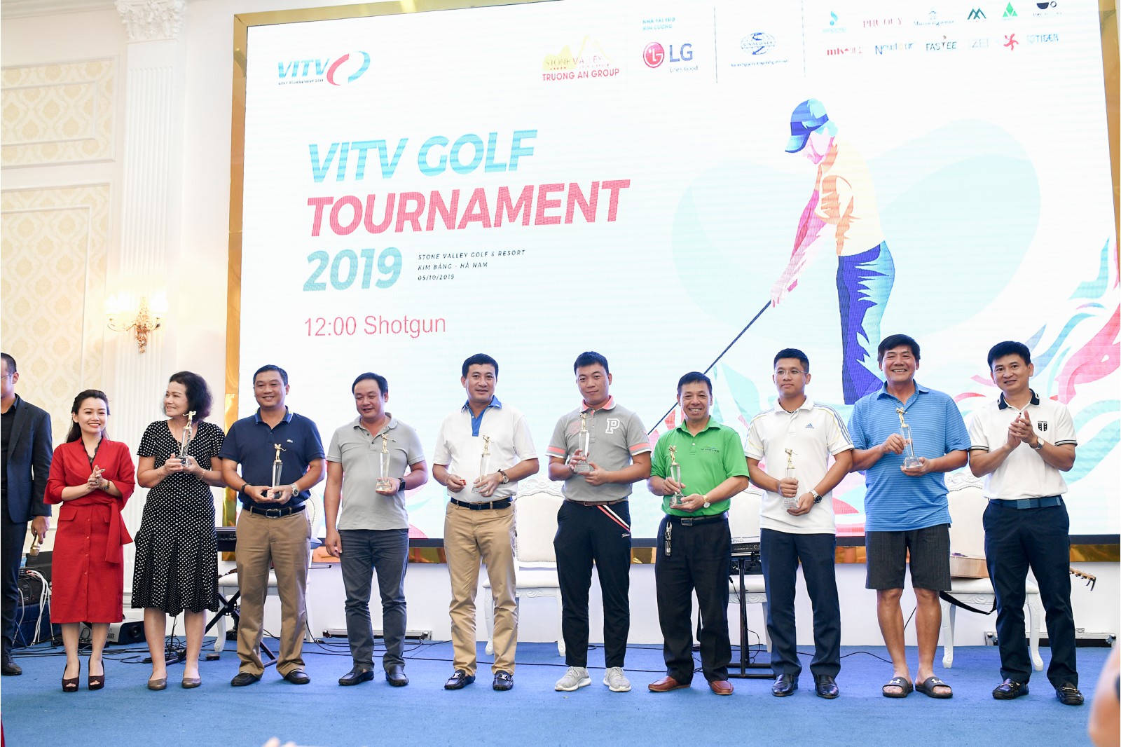 8 golfer đạt giải kỹ thuật của giải đấu.