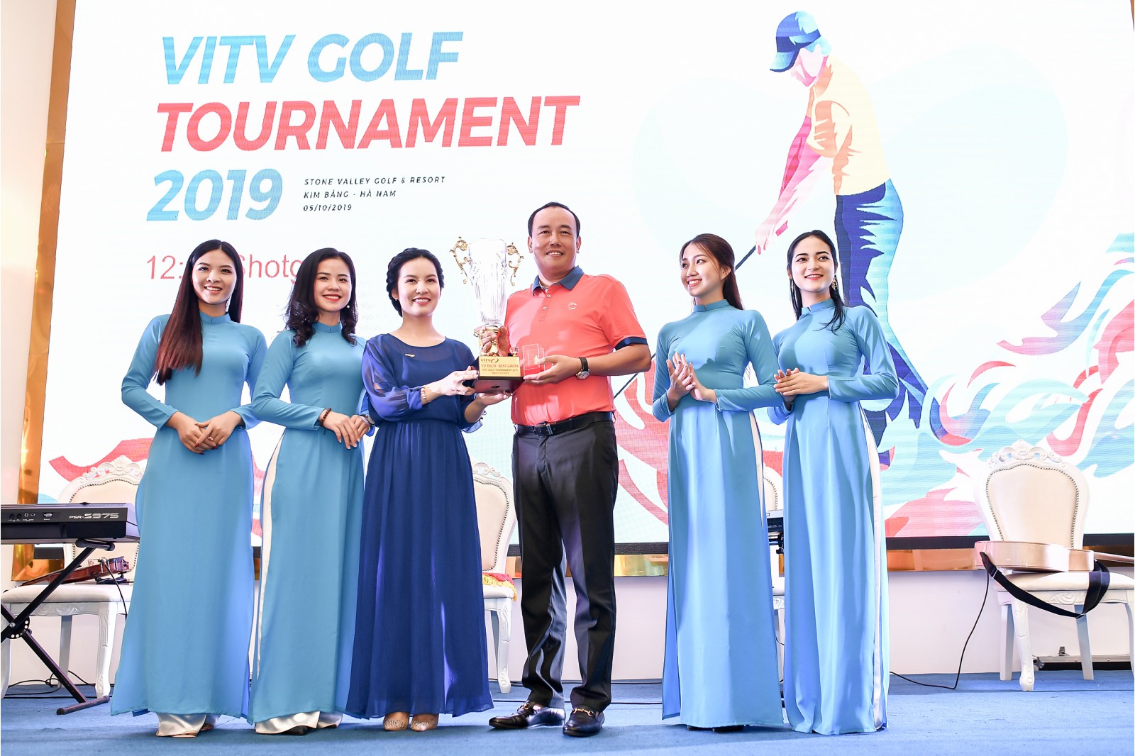 Golfer Hoàng Quân - Nhà vô địch của VITV Golf Tournament 2019