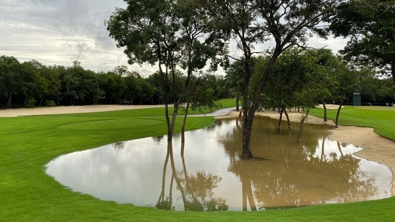 Điểm đến của PGA Tour tuần này không mấy thuận lợi khi phải chịu sự khắc nghiệt của thời tiết.