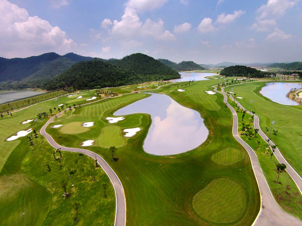 Tập đoàn BRG là chủ sở hữu của nhiều sân golf và có những đóng góp rất lớn cho ngành công nghiệp golf trong nước. (Ảnh tại BRG Legend Hill Golf Resort)
