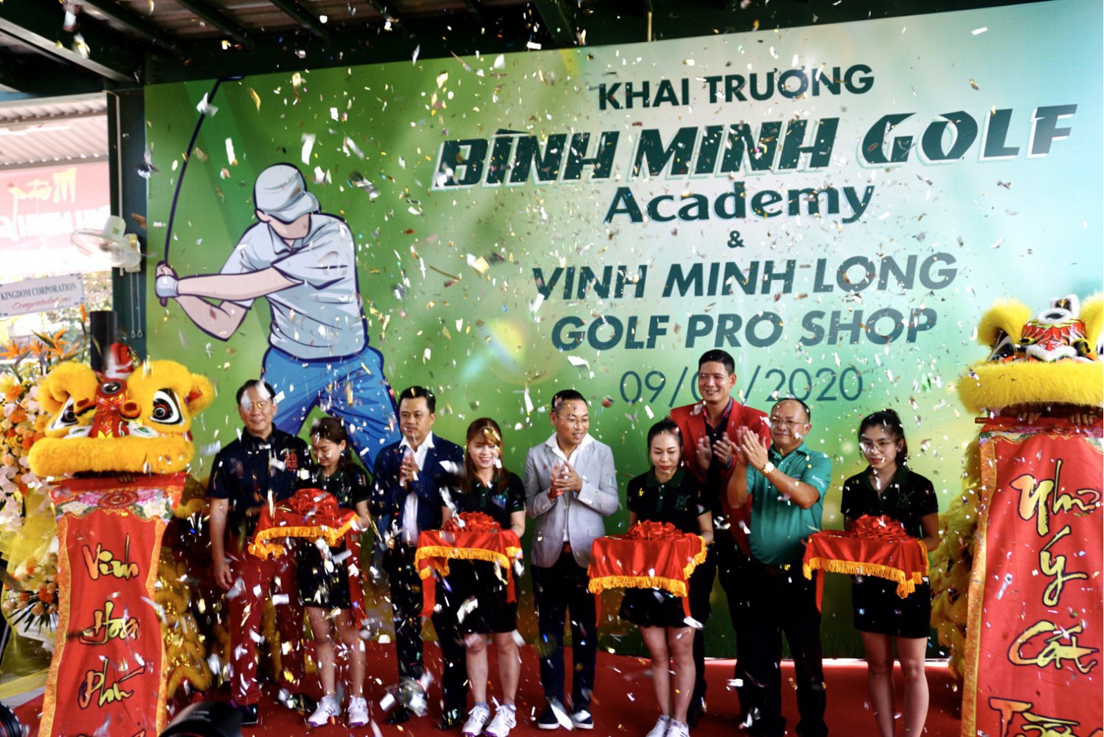 Bình Minh Golf Academy và Pro Shop Vinh Minh Long chính thức khai trương tại sân tập Trần Thái Quận 7