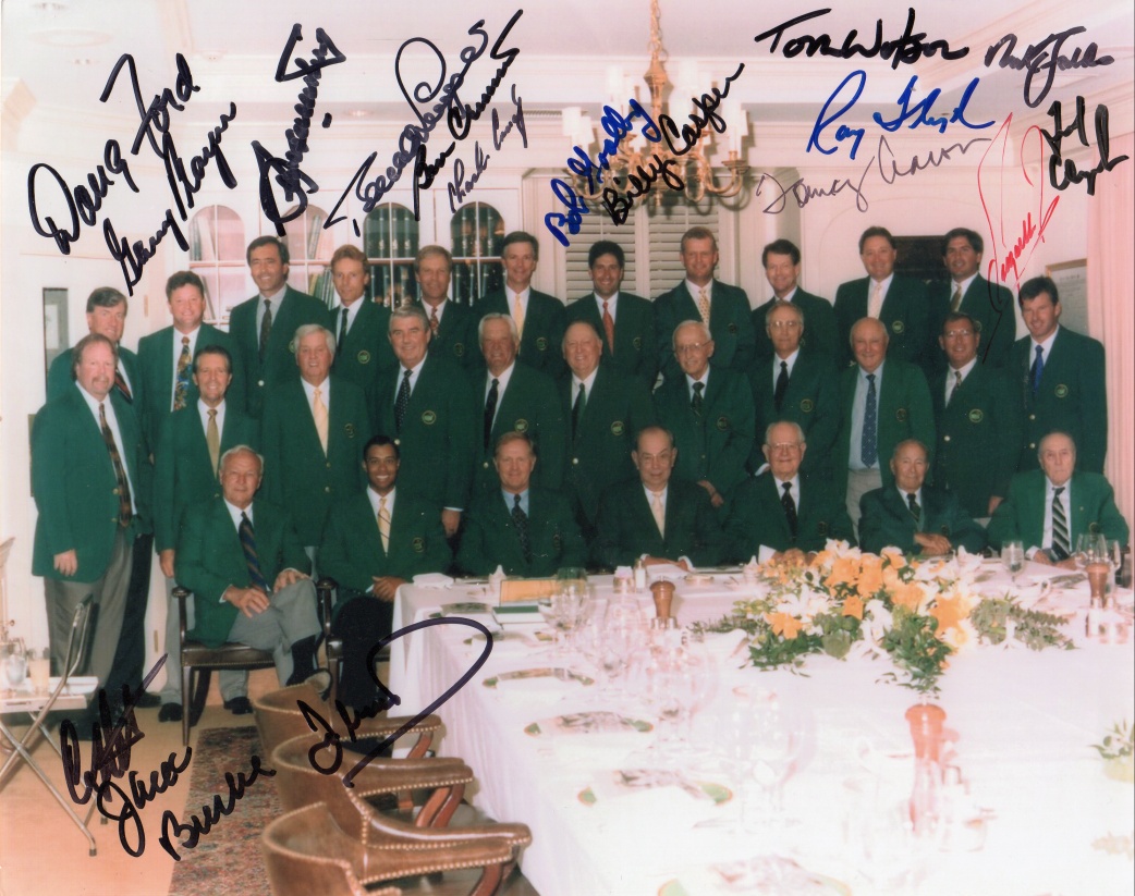 "Bữa tối Nhà vô địch 1998" - bạn nhận ra bao nhiêu gương mặt kỳ cựu của làng golf quốc tế?