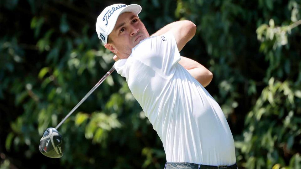 Justin Thomas hiện đang là golfer thống lĩnh BXH WGC-Mexico Championship. (Ảnh: Getty Images)