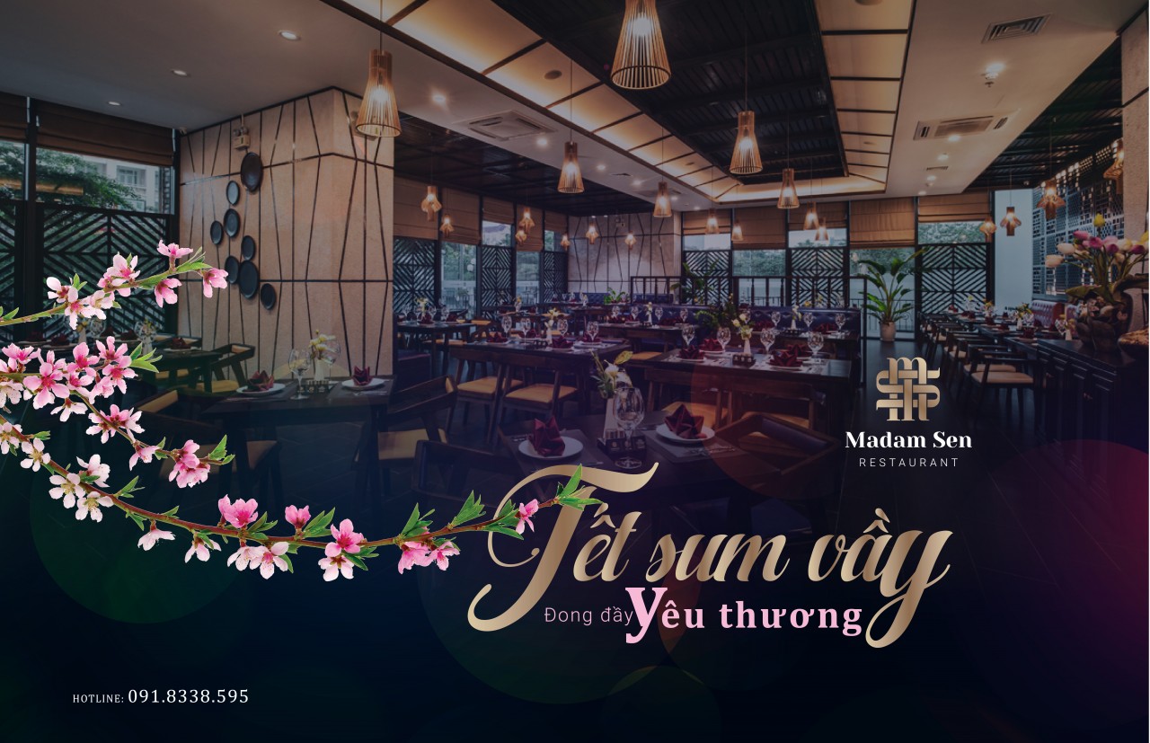 Top 3 nhà hàng đậm phong cách Việt cho bữa tiệc sum vầy đầu năm
